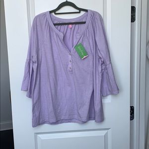 NWT Lilly Pulitzer teigen top size large
